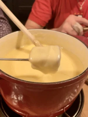 fondue au fromage