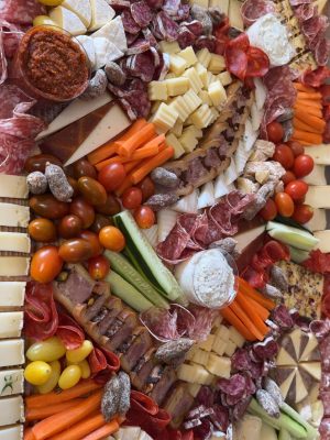 plateau dinatoire + crudités